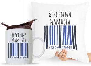 Zestaw Poduszka + Kubek Dzień Mamy Matki Prezent