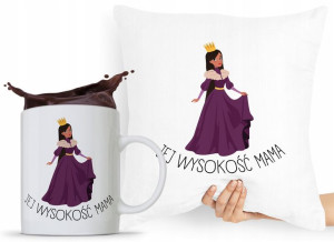 Zestaw Poduszka + Kubek Dzień Mamy Matki Prezent