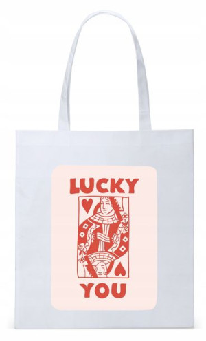 Dla Dziewczyny Żony Torba Eco Biała Shopper