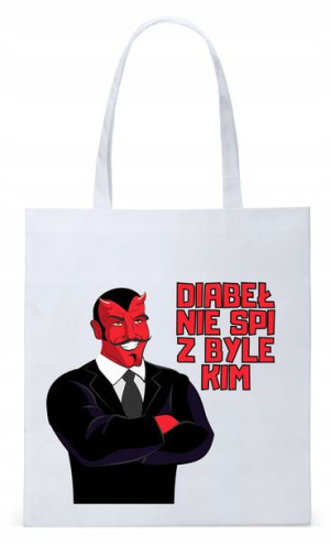 Dla Dziewczyny Żony Torba Eco Biała Shopper