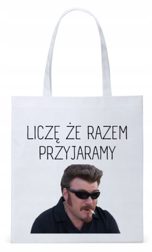 Dla Dziewczyny Żony Torba Eco Biała Shopper