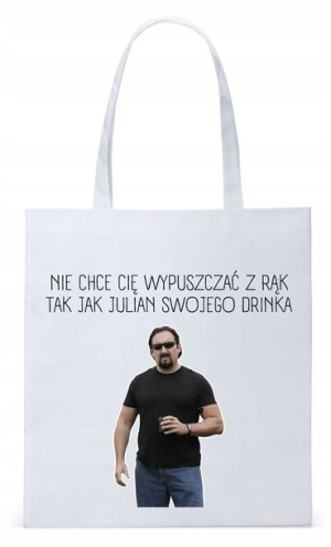 Dla Dziewczyny Żony Torba Eco Biała Shopper