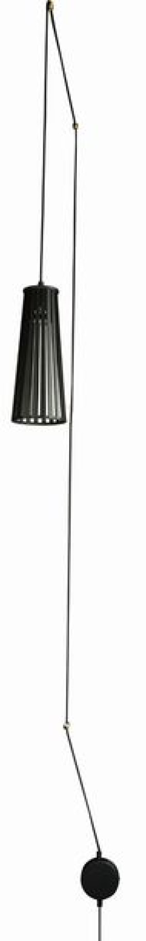 Lampa Ścienna Kinkiet Led Nowodvorski Dover Czarny, Sklejka 9264