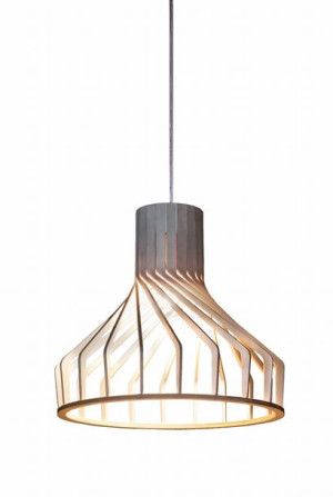 Lampa Wisząca Żyrandol Led Nowodvorski Bio Drewno, Sklejka 9847