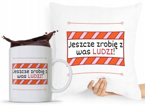 Zestaw Poduszka + Kubek Dzień Nauczyciela Prezent