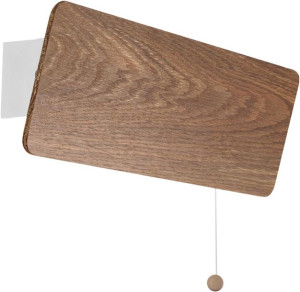 Lampa Ścienna Kinkiet Led Nowodvorski Oslo Drewno 9700