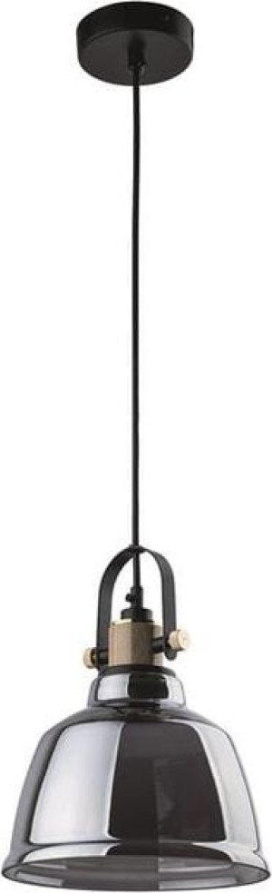 Lampa Wisząca Żyrandol Led Nowodvorski Amalfi Srebrna, Szkło 9152