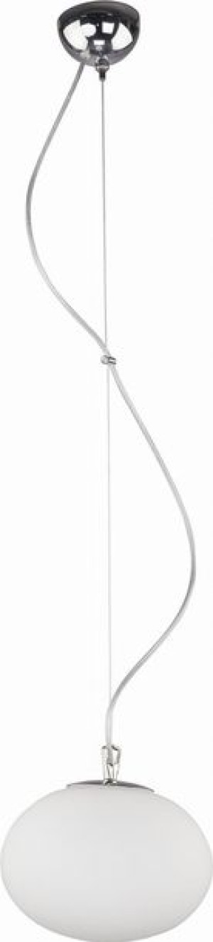 Lampa Wisząca Żyrandol Led Nowodvorski Nuage Biała, Szkło 7024