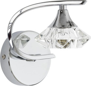Lampa Ścienna Kinkiet Led Nowodvorski Tesalli Chrom, Stal 4650