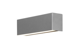 Lampa Ścienna Kinkiet Led Nowodvorski Straight Srebrny, Stal 6354