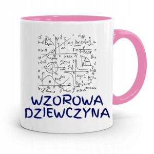 Kubek Różowy Dla Dziewczyny Wzorowa Dziewczyna