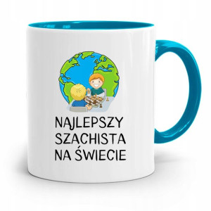 Dla Szachisty Kubek Błękitny Prezent Na Urodziny
