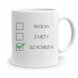 Dla Szachisty Kubek Idealny Na Prezent Na Urodziny