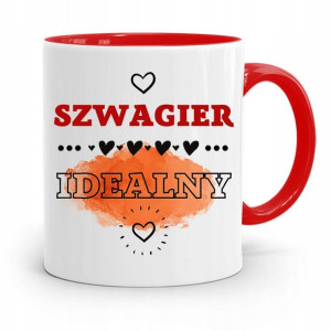 Dla Szwagra Kubek Czerwony Na Prezent Na Urodziny