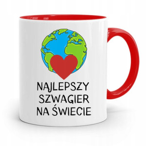 Dla Szwagra Kubek Czerwony Na Prezent Na Urodziny