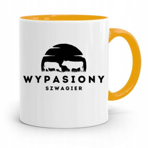 Dla Szwagra Kubek Żółty Na Prezent Na Urodziny