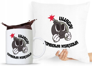 Zestaw Poduszka + Kubek Dla Księgowego Księgowej