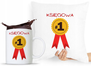 Zestaw Poduszka + Kubek Dla Księgowego Księgowej