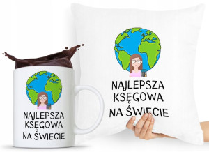 Zestaw Poduszka + Kubek Dla Księgowego Księgowej