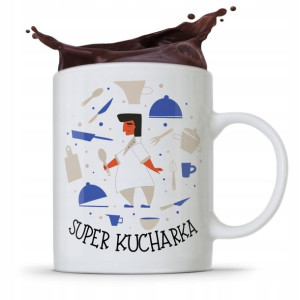 Kubek Prezent Na Urodziny Dla Super Kucharki Cook