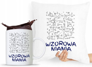 Zestaw Poduszka + Kubek Dla Niani Opiekunki