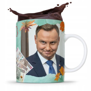 Kubek Prezent Politycy Andrzej Duda Prezydent Pis