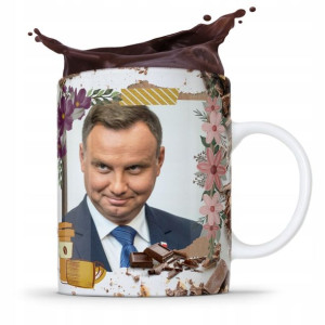 Kubek Prezent Politycy Andrzej Duda Prezydent Pis