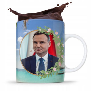 Kubek Prezent Politycy Andrzej Duda Prezydent Pis