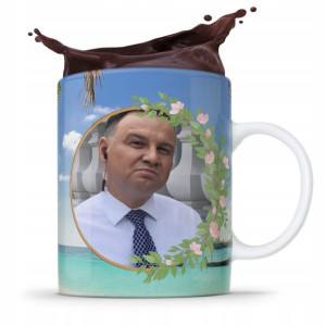 Kubek Prezent Politycy Andrzej Duda Prezydent Pis