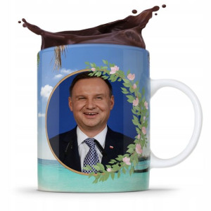 Kubek Prezent Politycy Andrzej Duda Prezydent Pis