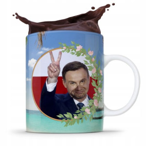 Kubek Prezent Politycy Andrzej Duda Prezydent Pis