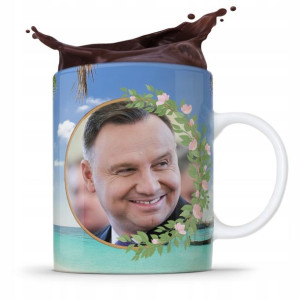 Kubek Prezent Politycy Andrzej Duda Prezydent Pis