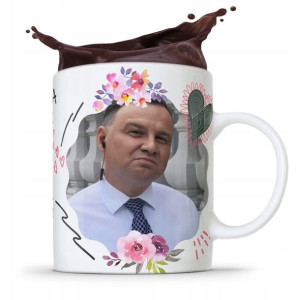Kubek Prezent Politycy Andrzej Duda Prezydent Pis