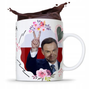 Kubek Prezent Politycy Andrzej Duda Prezydent Pis
