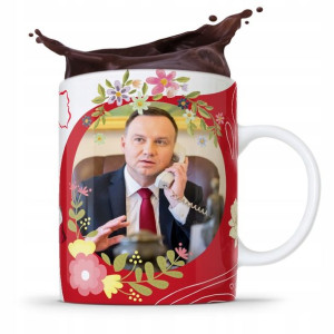 Kubek Prezent Politycy Andrzej Duda Prezydent Pis
