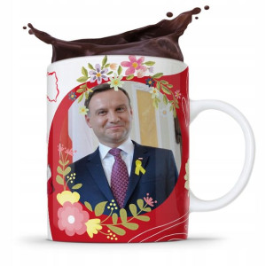 Kubek Prezent Politycy Andrzej Duda Prezydent Pis