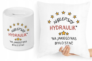 Dla Hydraulika Zestaw Poduszka + Skarbonka