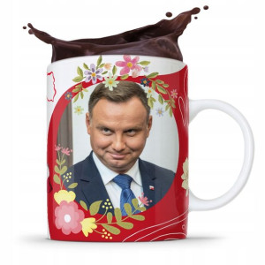 Kubek Prezent Politycy Andrzej Duda Prezydent Pis