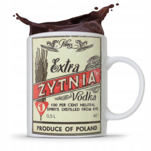 Kubek Prezent Śmieszny Zabawny Extra Żytnia Vodka
