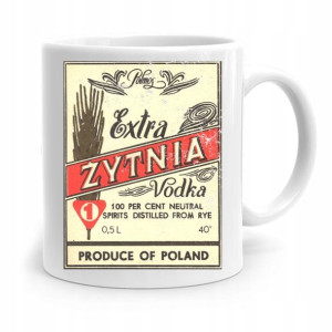 Kubek Prezent Śmieszny Zabawny Extra Żytnia Vodka