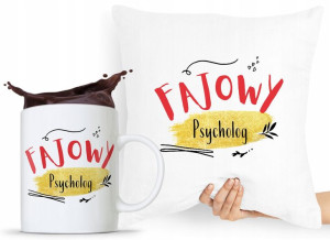 Zestaw Poduszka + Kubek Dla Psychologa Psychiatry