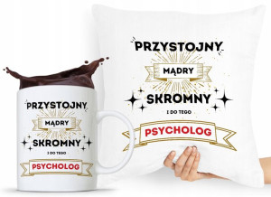 Zestaw Poduszka + Kubek Dla Psychologa Psychiatry