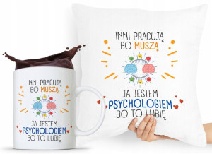 Zestaw Poduszka + Kubek Dla Psychologa Psychiatry