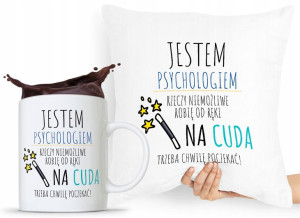 Zestaw Poduszka + Kubek Dla Psychologa Psychiatry