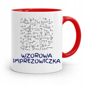 Dla Imprezowicza Imprezowiczki Kubek Czerwony