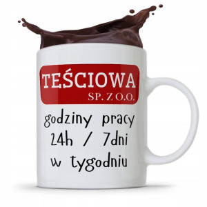 Kubek Prezent Teściowej Teściowa Sp. Z .o.o
