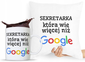 Zestaw Poduszka + Kubek Dla Sekretarki Asystentki