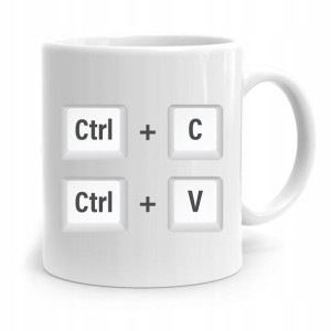 Kubek Prezent Urodzinowy Dla Grafika Ctrl+c Ctrl+v