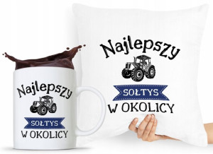 Zestaw Poduszka + Kubek Dla Sołtysa Prezent