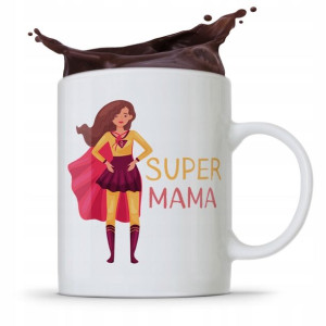 Kubek Prezent Urodzinowy Dla Super Mamy Matki